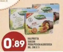 Punto é market Valfrutta succhi offerta