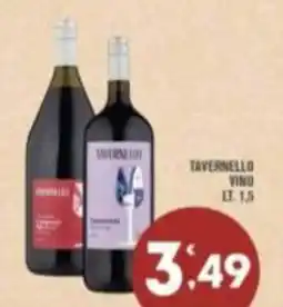 Punto é market Tavernello vino offerta