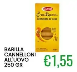 Sugros Barilla Cannelloni all'uovo offerta