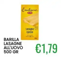 Sugros Emiliane Lasagne spesse offerta