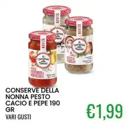 Sugros Conserve della nonna pesto offerta