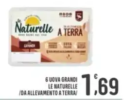 La Mimosa Supermercati Uova grandi le naturelle offerta