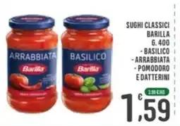 La Mimosa Supermercati Sughi classici Barilla offerta