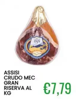 Sugros Assisi crudo mec gran riserva al kg offerta