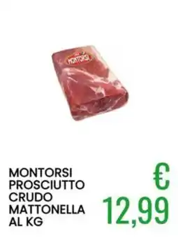 Sugros Montorsi prosciutto crudo mattonella offerta