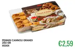 Sugros Pennisi cannoli grandi offerta