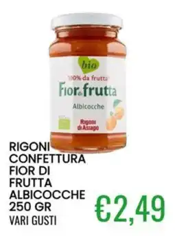 Sugros Rigoni confettura fior di frutta albicocche offerta