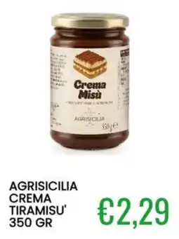 Sugros Crema Tiramisu' Agrisicilia offerta