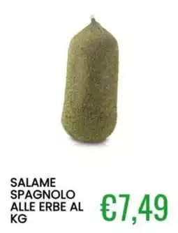 Sugros Salame spagnolo alle erbe offerta