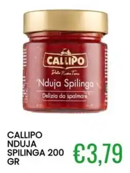 Sugros Callipo 'Nduja Spilinga offerta