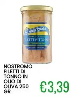 Sugros Nostromo filetti di tonno in olio di oliva offerta