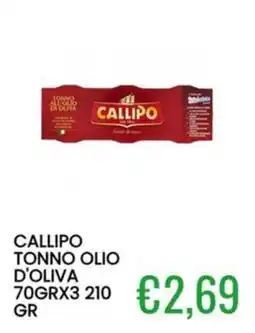 Sugros Callipo tonno olio d'oliva offerta