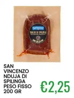 Sugros San Vincenzo Nduja di Spilinga offerta