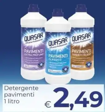 Quasar Detergente pavimenti