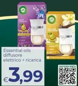 Pilato Essential oils diffusore elettrico offerta