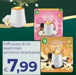 Pilato Diffusore di oli essenziali armonia istantanea offerta