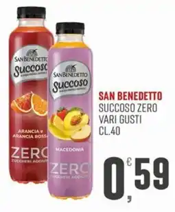Marketpiù San Benedetto Succoso Zero offerta