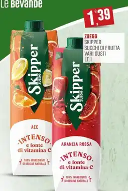 Marketpiù Skipper Zuegg succhi di frutta offerta