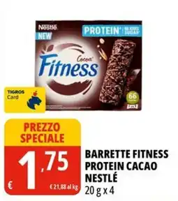 Tigros Barrette Fitness Protein Cacao Nestlé offerta