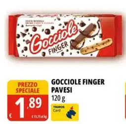 Tigros Gocci ole Finger Pavesi offerta