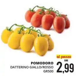 Mazzeo Supermercati Pomodoro Datterino Giallo/Rosso offerta