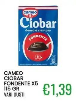 Sugros Cameo Ciobar Fondente offerta
