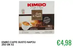 Sugros Kimbo Caffè Gusto Napoli offerta