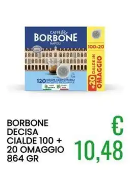 Sugros Borbone decisa cialde offerta