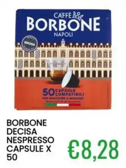 Sugros Borbone Decisa Nespresso Capsule offerta