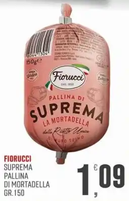 Marketpiù Fiorucci pallina di mortadella offerta