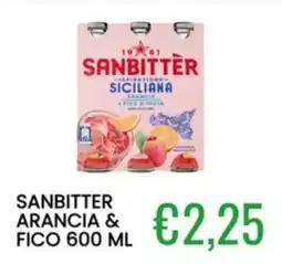 Sugros Sanbitter arancia & fico offerta