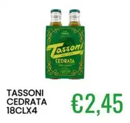Sugros Tassoni cedrata offerta