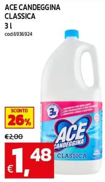 Ace candeggina classica