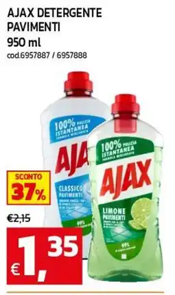 C+C maxigross Ajax detergente pavimenti offerta