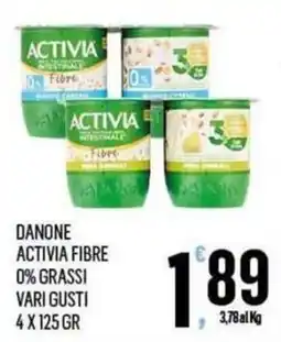 Vibian Danone Activia Fibre offerta