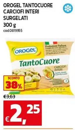 C+C maxigross Orogel tantocuore carciofi interi offerta