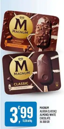 Vibian Magnum Algida Classic/Almond/White Chocolate offerta