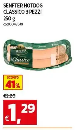C+C maxigross Senfter hotdog classico offerta