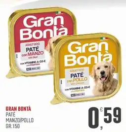 Marketpiù Gran Bontà Paté offerta