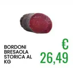 Sugros Bordoni bresaola storica al kg offerta