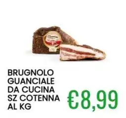 Sugros Brugnolo guanciale da cucina offerta