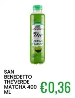 Sugros San Benedetto The' Verde Matcha offerta