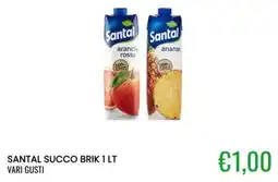 Sugros Santal succo brik offerta