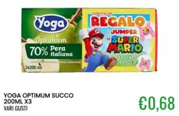 Sugros Yoga Optimum Succo offerta