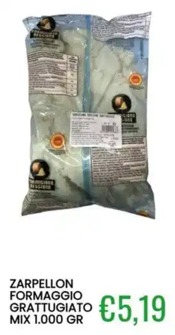 Sugros Zarpellon formaggio grattugiato mix offerta