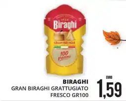 Mazzeo Supermercati Biraghi Gran Biraghi Grattugiato Fresco offerta
