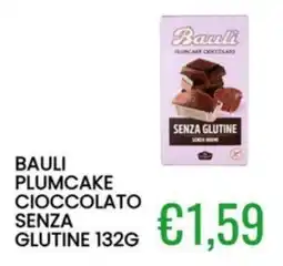 Sugros Bauli plumcake cioccolato senza glutine offerta