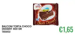 Sugros Balconi torta choco dessert offerta