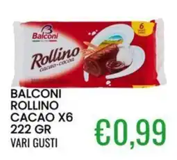 Sugros Balconi Rollino Cacao offerta