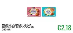 Sugros Misura cornetti senza zucchero albicocca offerta